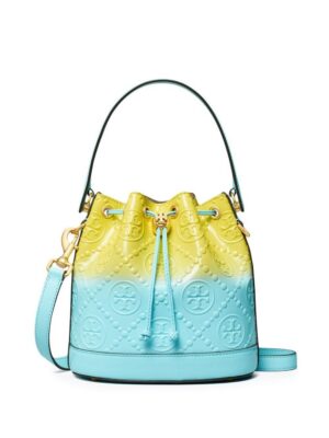 19785930_44343908_1000.jpg Tory Burch embossed-monogram bucket bag