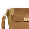 Tory Burch Lee Radziwill pebbled bucket bag