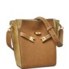 Tory Burch Lee Radziwill pebbled bucket bag