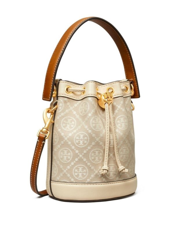 Tory Burch T Monogram jacquard bucket bag