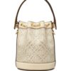 Tory Burch T Monogram jacquard bucket bag