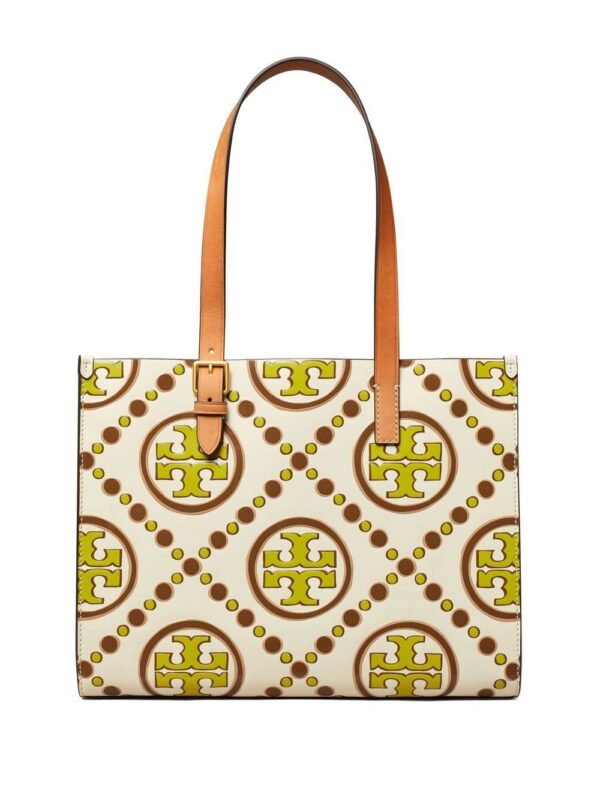 Tory Burch T Monogram embossed tote