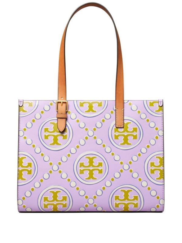 Tory Burch T Monogram embossed tote