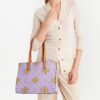 Tory Burch T Monogram embossed tote