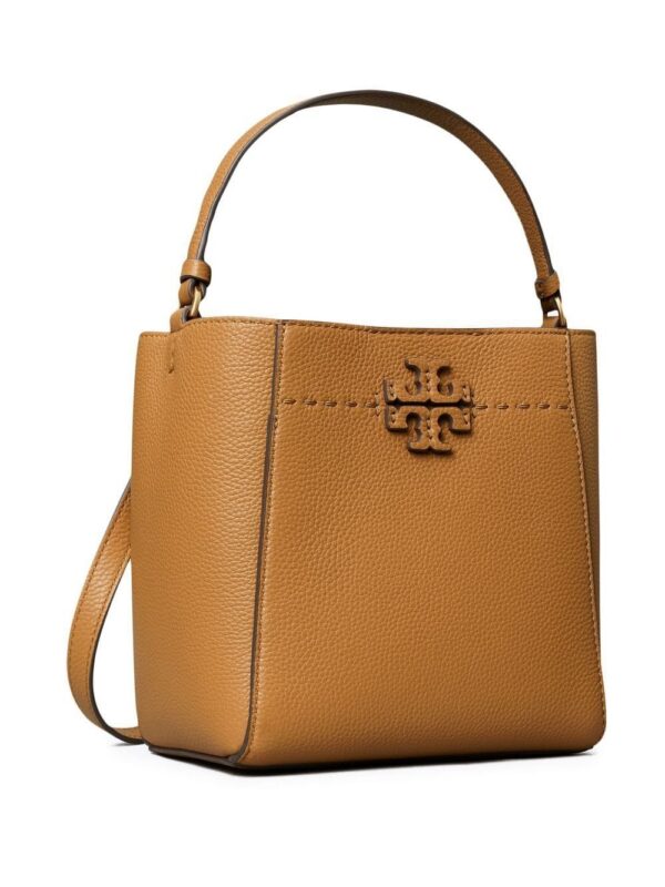 Tory Burch  Mcgraw leather bucket bag