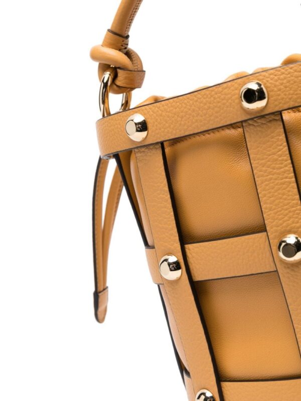 19815085_44604445_1000.jpg Ferragamo Cage calf-leather bucket bag