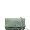 Zadig&Voltaire  Rock leather clutch bag