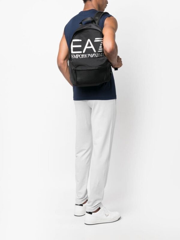 19822075_45282254_1000.jpg Ea7 Emporio Armani logo print backpack