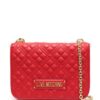 19822995_44522862_1000.jpg Love Moschino logo-plaque quilted shoulder bag