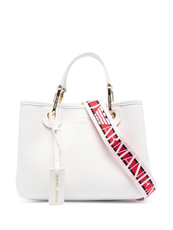 Emporio Armani  logo-strap tote bag