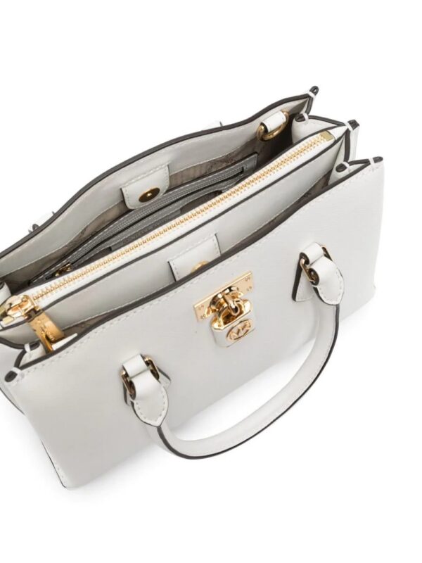 19829743_44475388_1000.jpg Michael Michael Kors Saffiano leather padlock tote bag
