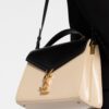 19839843_44606782_1000.jpg Saint Laurent Cassandra two-tone tote bag
