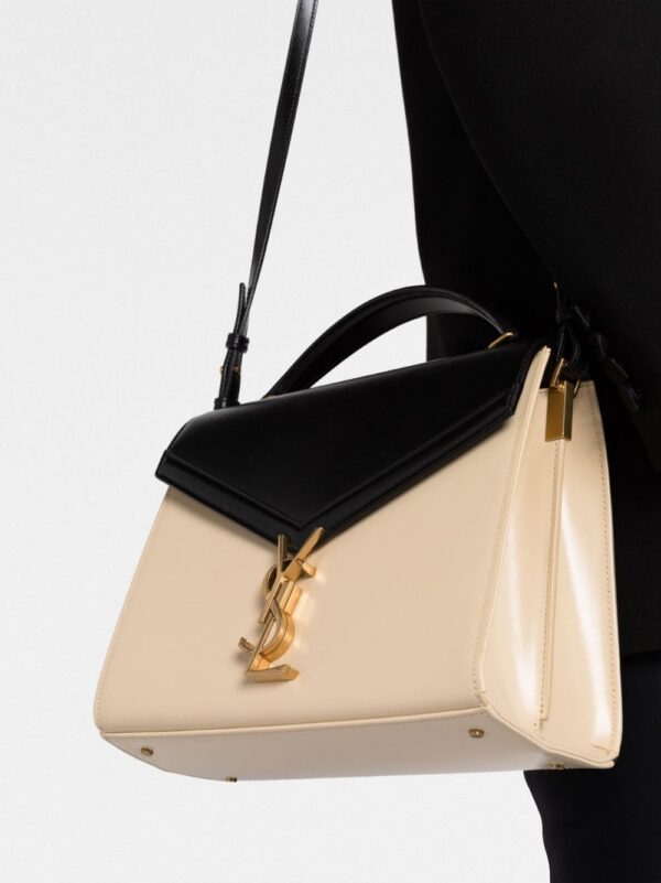 19839843_44606782_1000.jpg Saint Laurent Cassandra two-tone tote bag