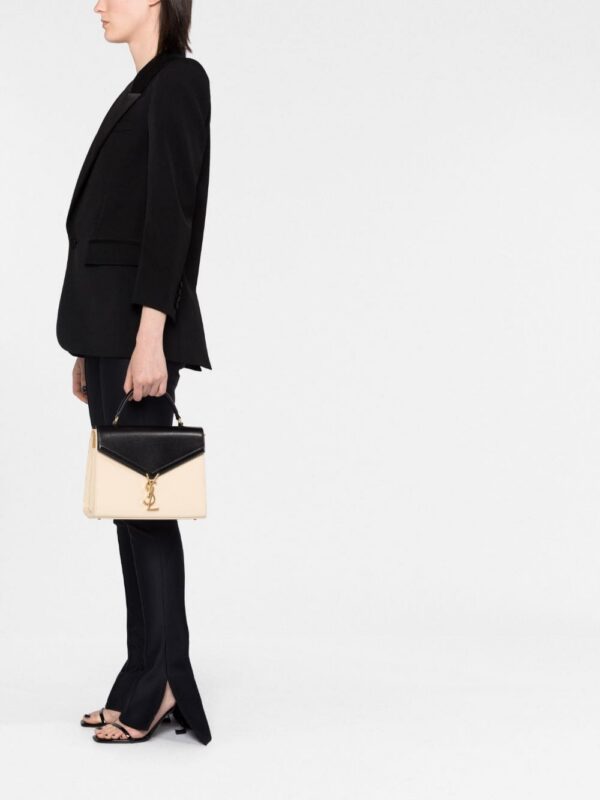 19839843_44606789_1000.jpg Saint Laurent Cassandra two-tone tote bag