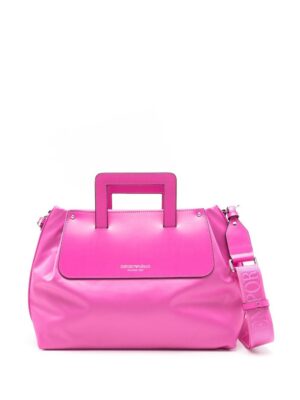 19845671_44879827_1000.jpg Emporio Armani logo-stamp top-handle bag