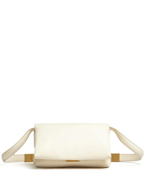 Marni  Prisma leather shoulder bag