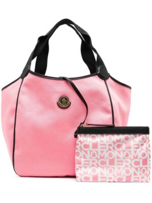 19848772_44498477_1000.jpg Moncler logo-patch tote bag