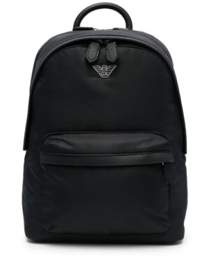 19857076_44794848_1000.jpg Emporio Armani logo-plaque backpack