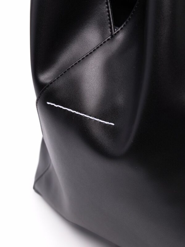MM6 Maison Margiela  Japanese triangle leather tote bag