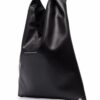 MM6 Maison Margiela  Japanese triangle leather tote bag