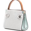 Tory Burch Lee Radziwill perforated shoulder bag