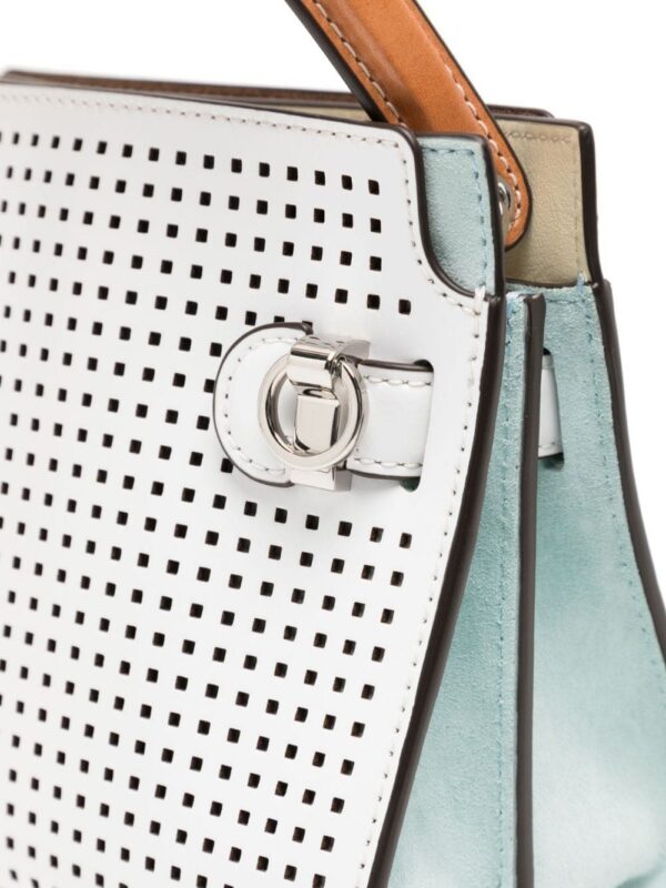 Tory Burch Lee Radziwill perforated shoulder bag
