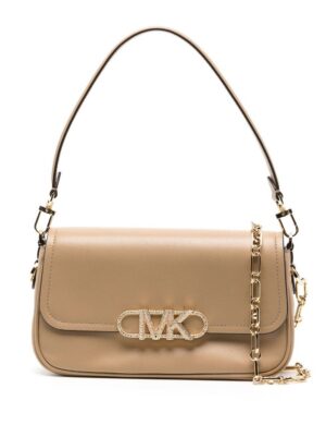 Michael Kors Parker logo plaque shoulder bag