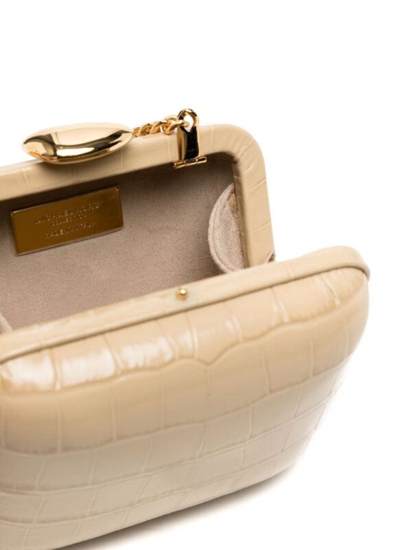 Michael Kors Collection Tina square leather mini bag