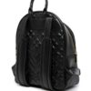 Love Moschino quilted logo-plaque backpack