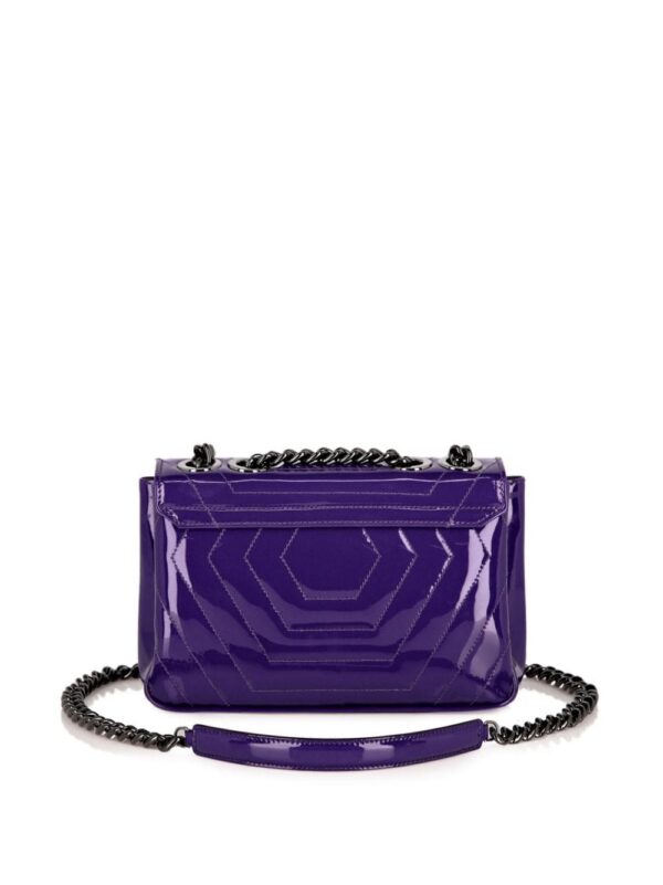 19903668_50382463_1000.jpg Philipp Plein quilted patent-leather shoulder bag