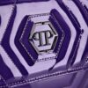 19903668_50383068_1000.jpg Philipp Plein quilted patent-leather shoulder bag