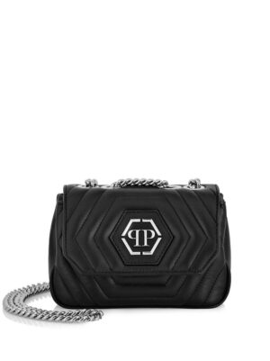 19903669_50702567_1000.jpg Philipp Plein small Hexagon leather shoulder bag