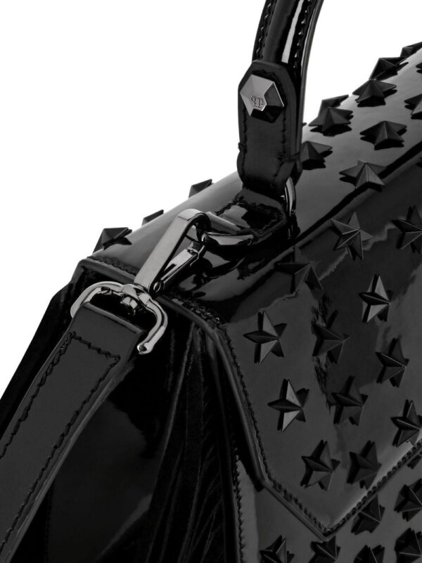 19903672_50382384_1000.jpg Philipp Plein Superheroin patent-leather bag