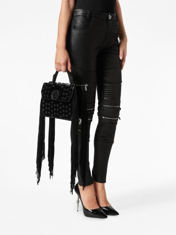 19903672_50382386_1000.jpg Philipp Plein Superheroin patent-leather bag