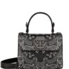 19904464_50102480_1000.jpg Philipp Plein Superheroine paisley leather bag