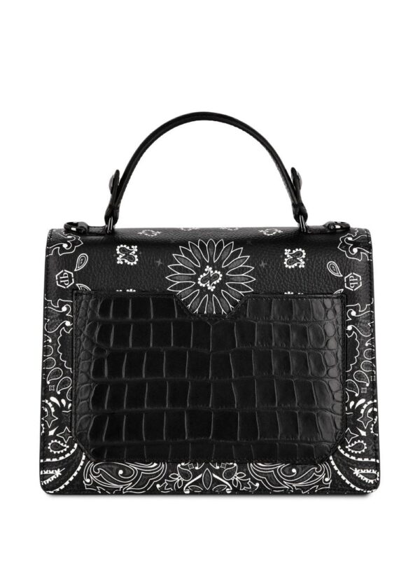 19905467_50382564_1000.jpg Philipp Plein medium Superheroin paisley leather bag