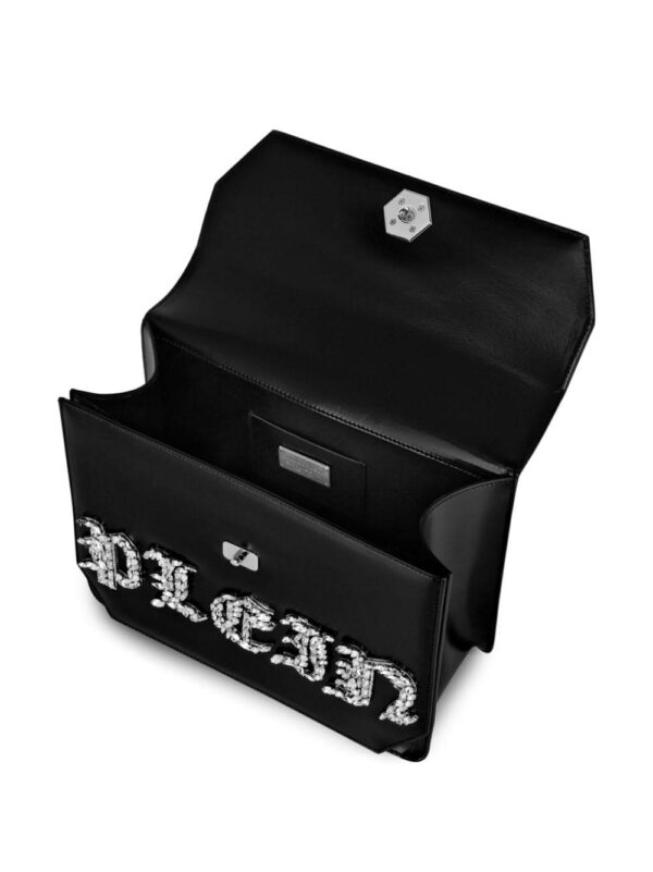 19905831_50102666_1000.jpg Philipp Plein Gothic Plein large leather bag