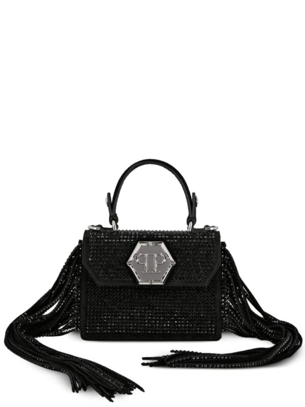 19905832_50702581_1000.jpg Philipp Plein Superheroin crystal-embellished tote bag