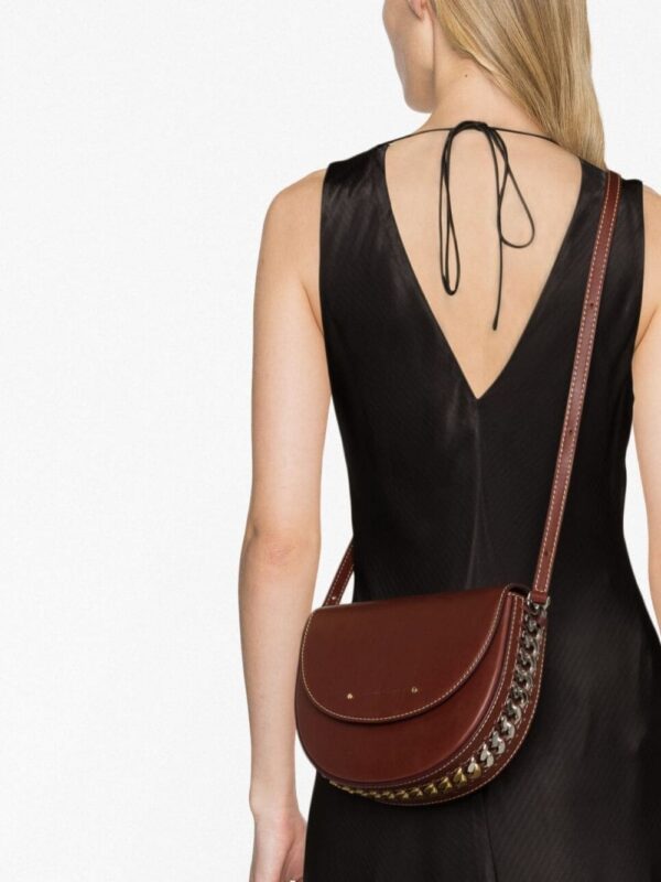 19907516_50508471_1000.jpg Stella McCartney medium Frayme chain-embellished shoulder bag