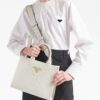 Prada small Symbole leather tote bag