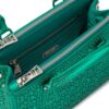 Prada Galleria crystal-embellished satin mini bag