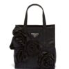 19923382_44708540_1000.jpg Prada mini floral-appliqué tote bag