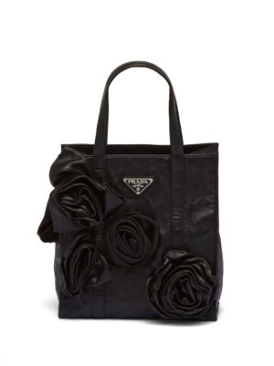 19923382_44708540_1000.jpg Prada mini floral-appliqué tote bag