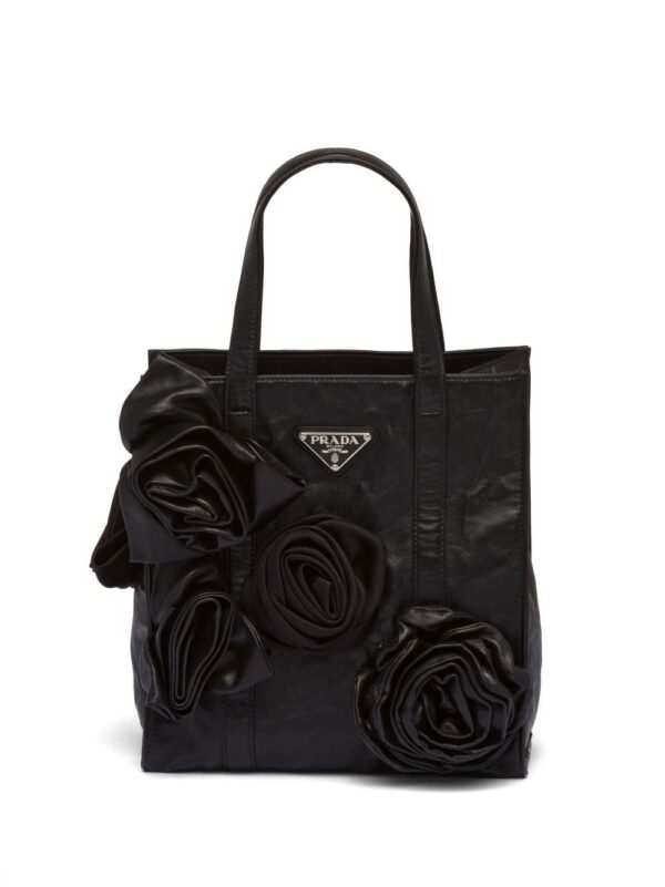 19923382_44708540_1000.jpg Prada mini floral-appliqué tote bag