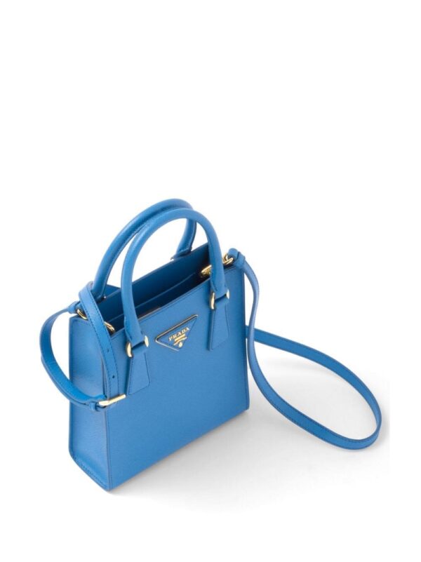 19923385_44708799_1000.jpg Prada triangle-logo Saffiano-leather tote bag