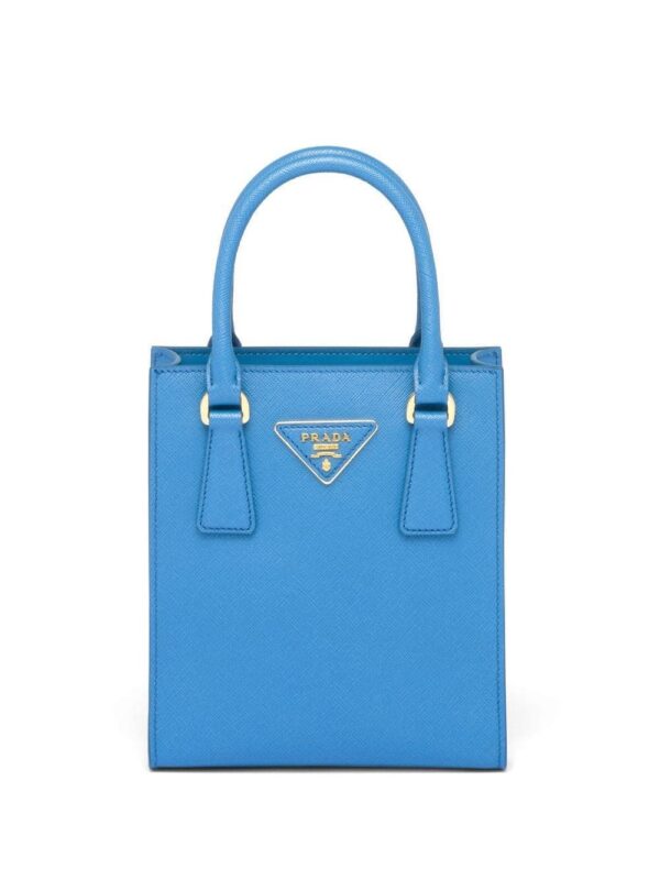 19923385_44708804_1000.jpg Prada triangle-logo Saffiano-leather tote bag