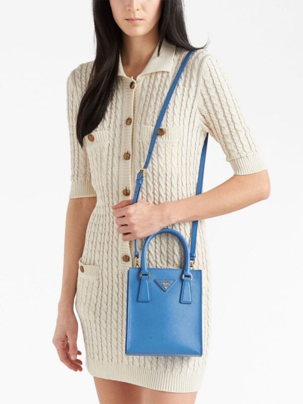 19923385_44709260_1000.jpg Prada triangle-logo Saffiano-leather tote bag