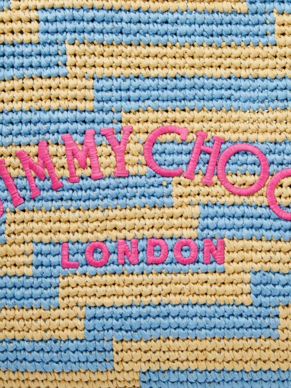 19925550_45032083_1000.jpg Jimmy Choo embroidered-logo tote bag
