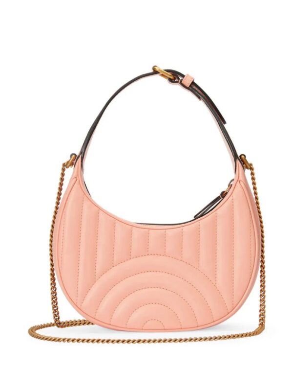 Gucci  GG Marmont half-moon shaped mini bag