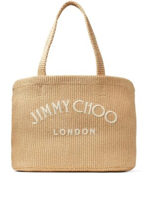 19926470_44914127_1000.jpg Jimmy Choo logo-print beach tote